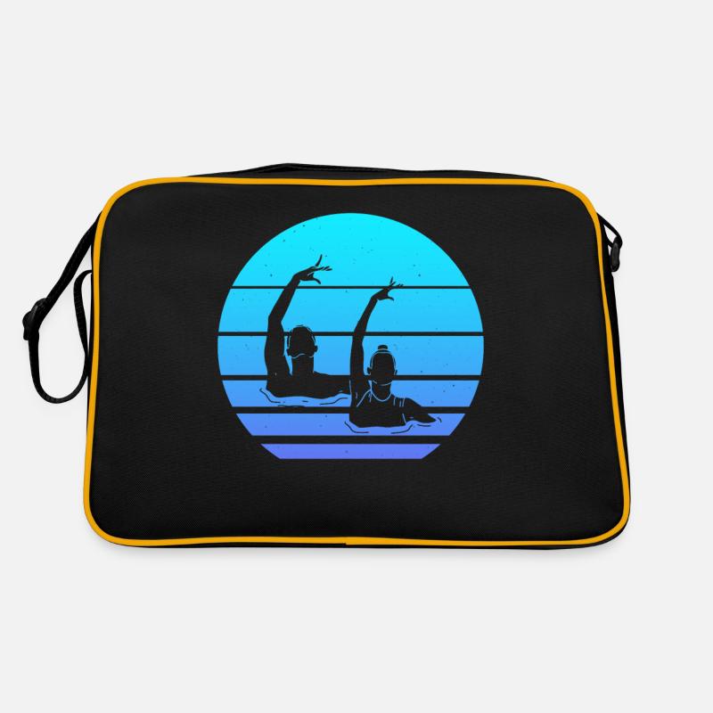 Synchronized swimming design for synchronized swimmer Retro Bag
