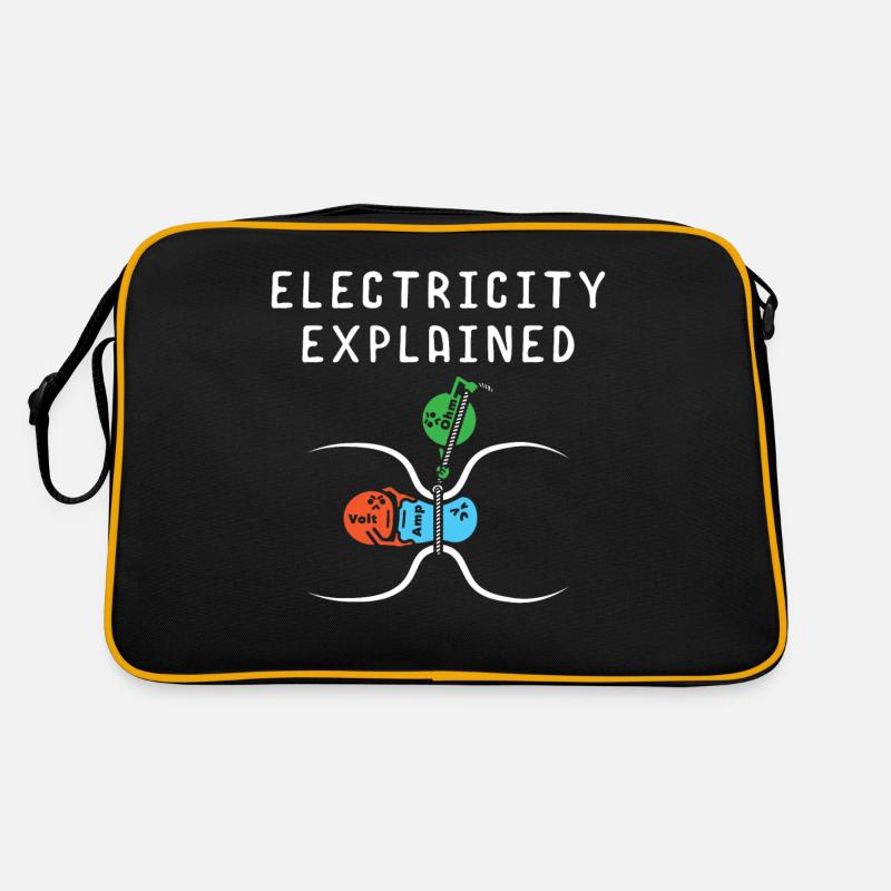 Sciences naturelles Génie électrique Sac Retro