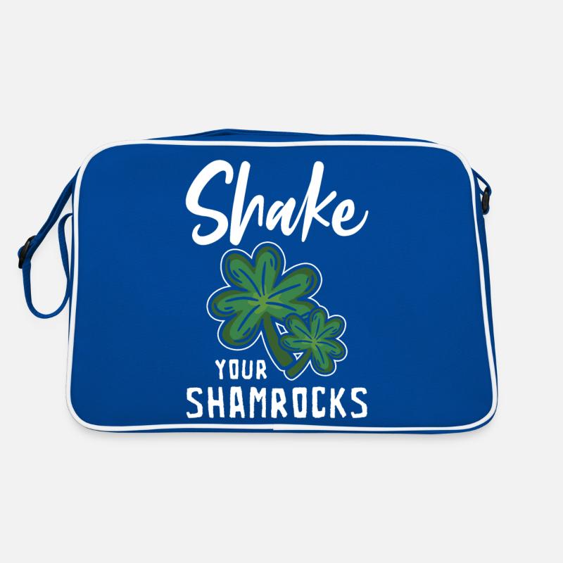 Funny Irish Saint Patricks Day Shake Your Retro Bag
