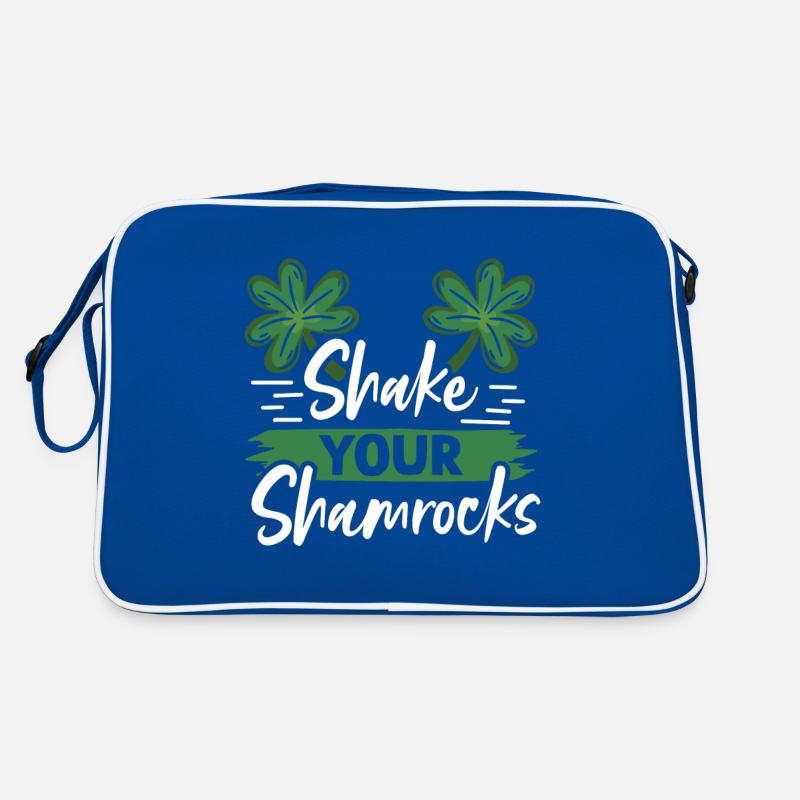 Funny Irish Saint Patricks Day Shake Your Retro Bag