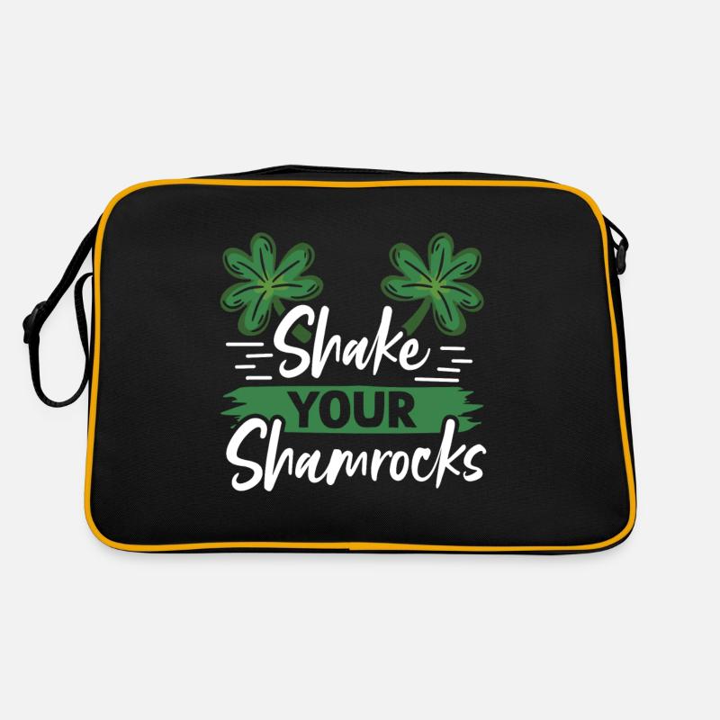 Funny Irish Saint Patricks Day Shake Your Retro Bag