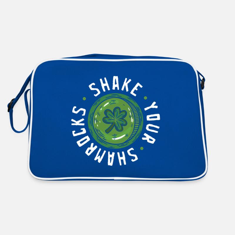 Funny Irish Saint Patricks Day Shake Your Retro Bag