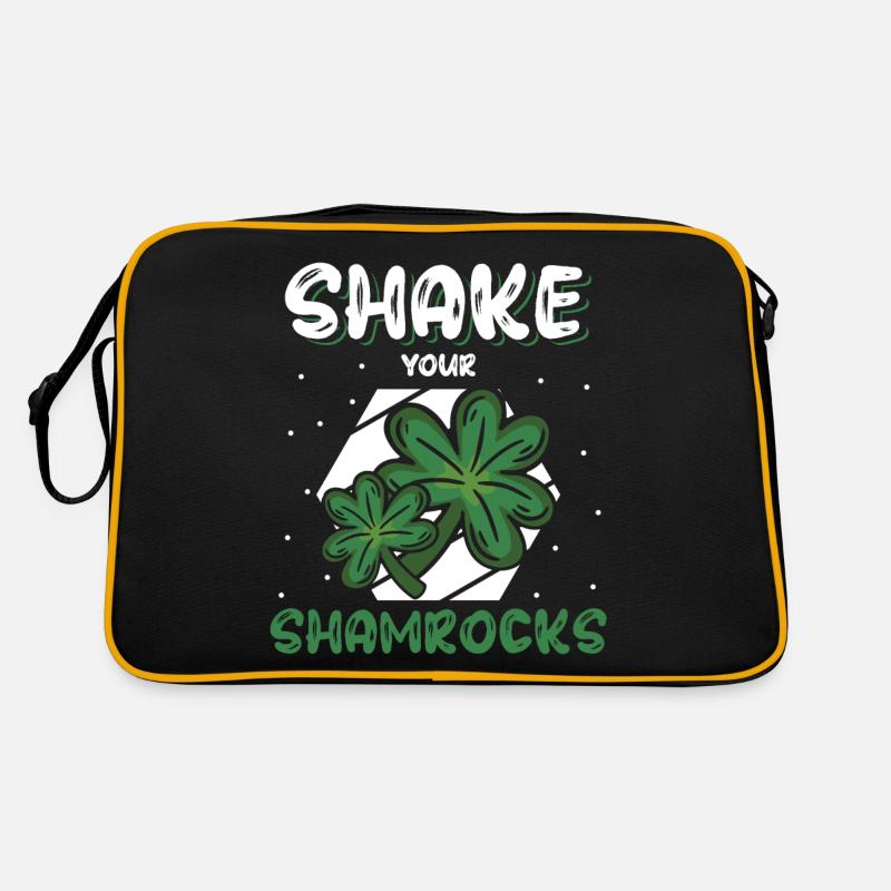 Funny Irish Saint Patricks Day Shake Your Retro Bag