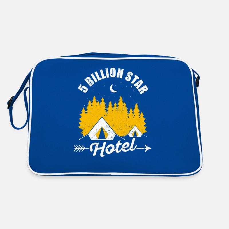 Five 5 billion star hotel camping nature camp Retro Bag
