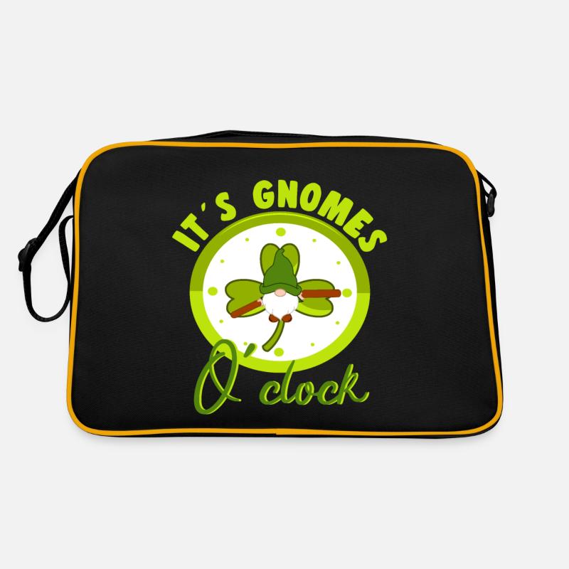 Ses Gnomes OClock Loverleaf Elf Garden Miniature Sac Retro