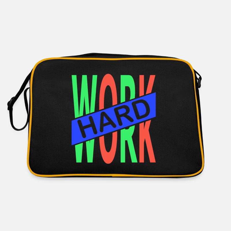 Hard Work Retro Tasche