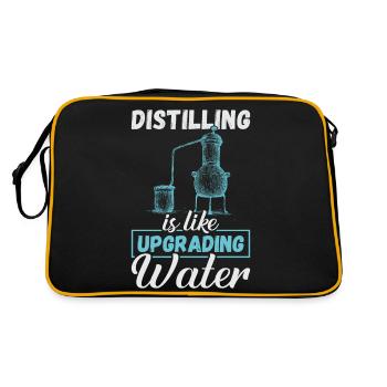 Distilling Upgrading Water Whiskey Distiller - Retro Bag - black/gold - Back