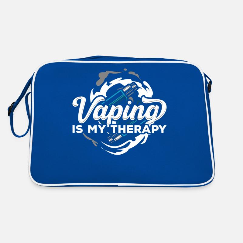 Vaping Therapy Vape Smoker E Cigarette Vaping Retro Bag