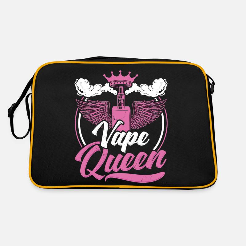 Vape Queen Smoker E Cigarette Vaping Retro Bag