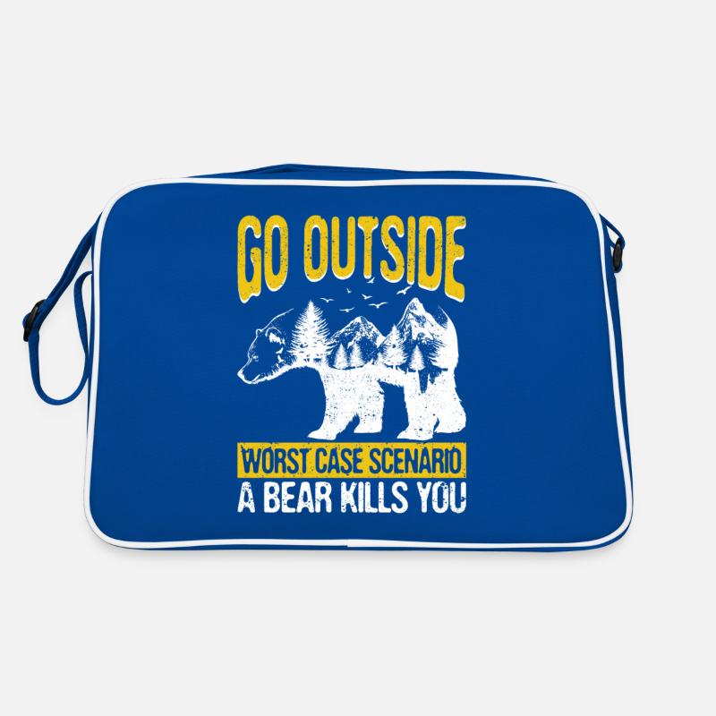 Going outside Worst Case Scenario A Bear Park Retro Bag