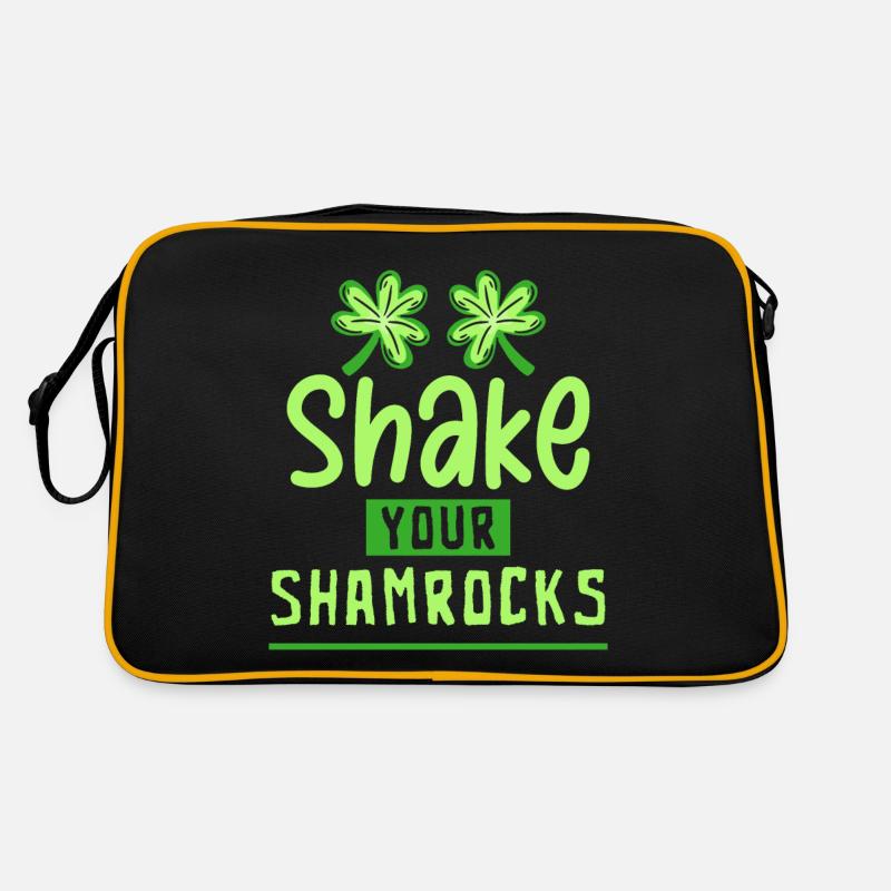 Funny Irish Saint Patricks Day Shake Your Retro Bag