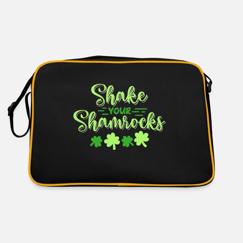 Funny Irish Saint Patricks Day Shake Your Retro Bag