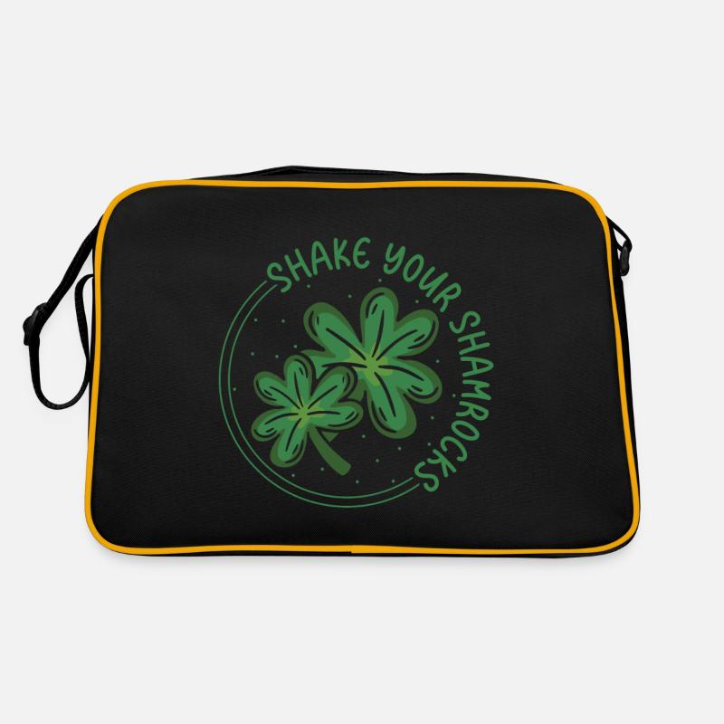 Funny Irish Saint Patricks Day Shake Your Retro Bag