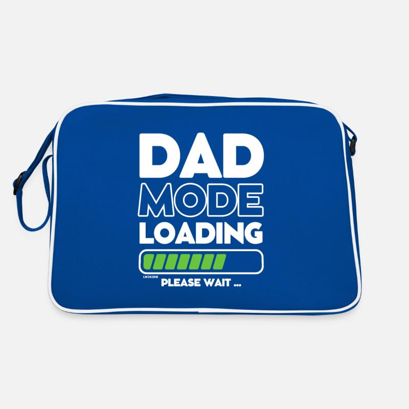 Loading soon daddy -DAD mode loading Retro Bag