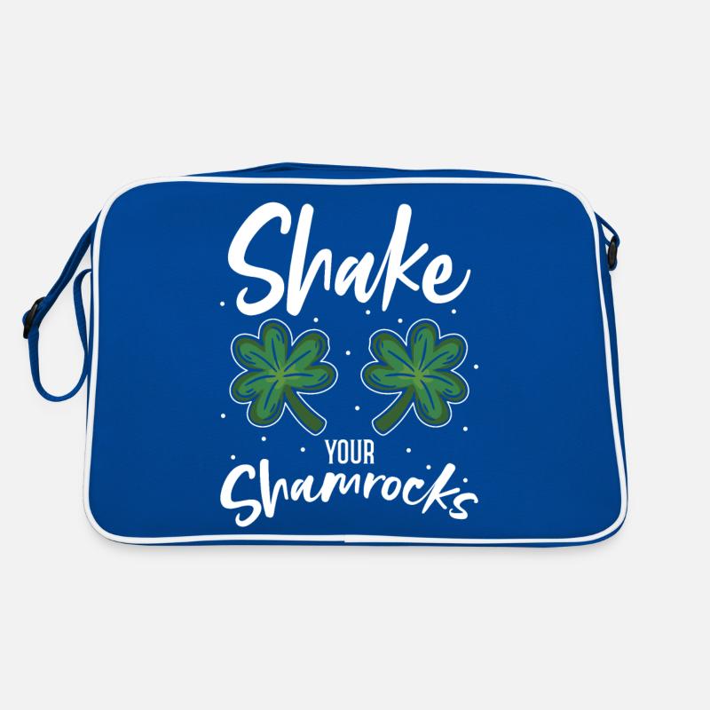 Funny Irish Saint Patricks Day Shake Your Retro Bag