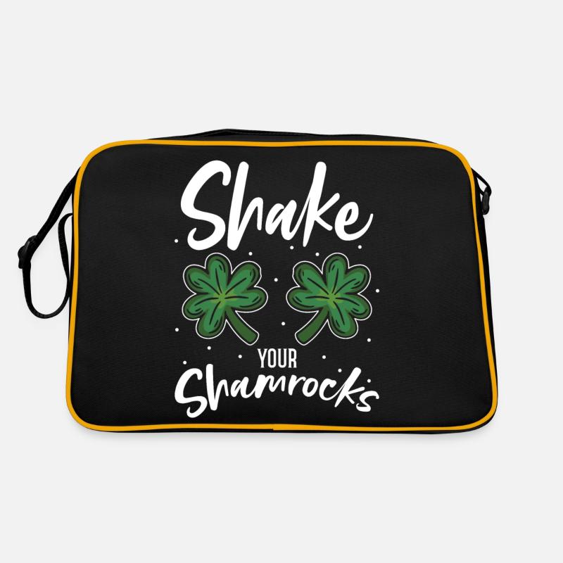 Funny Irish Saint Patricks Day Shake Your Retro Bag