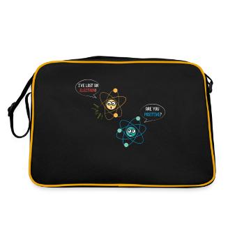 J’ai perdu un électron - Sac Retro - noir/or - Dos