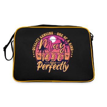 May 1996 anniversary 1996 Retro 1996 May - Retro Bag - black/gold - Back