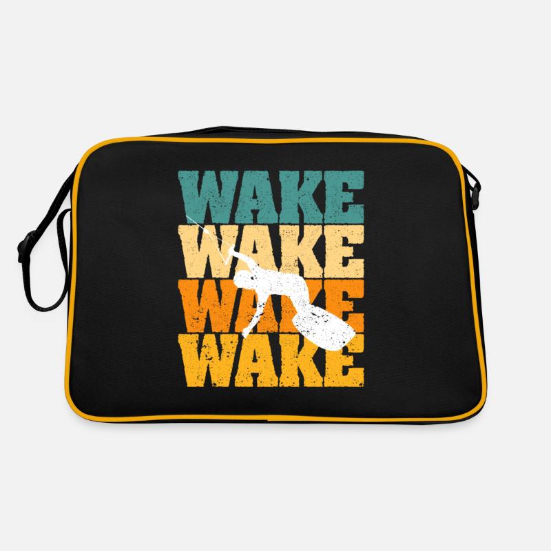 Retro Wakeboard Vintage Wake Boarding Wassersport Retro Tasche
