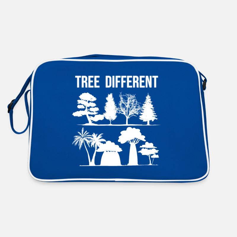 Tree Different - sei anders - sei du selbst Retro Tasche
