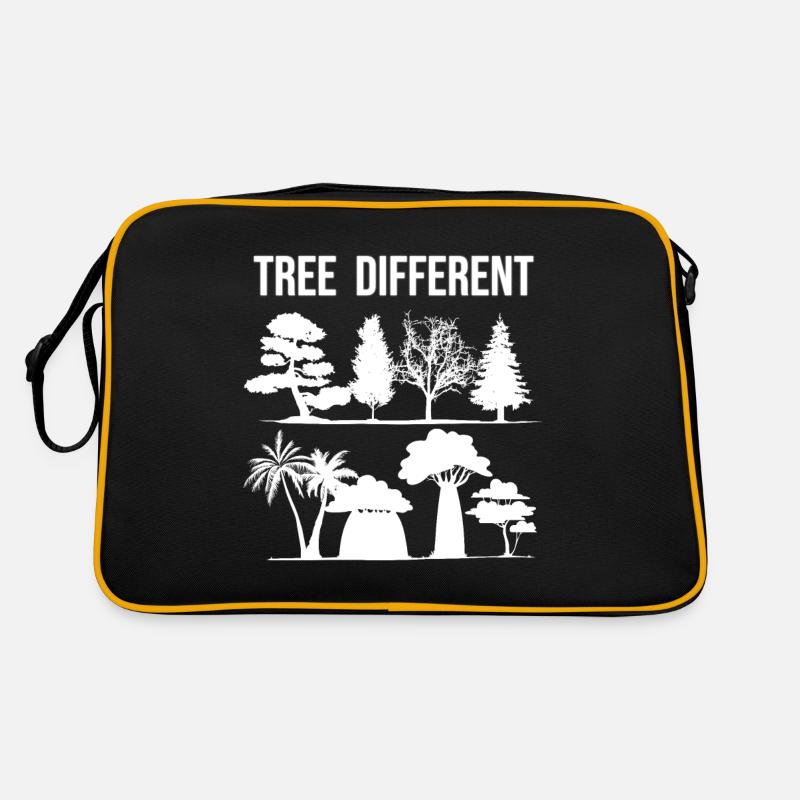 Arbre différent - soyez différent - soyez vous-même Sac Retro