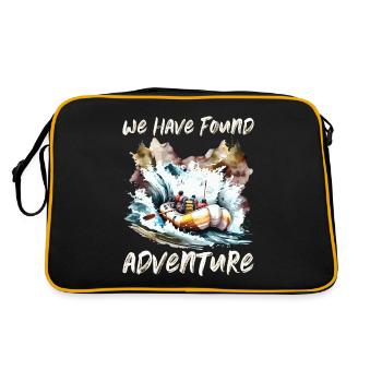River Rafting - Retro Bag - black/gold - Back
