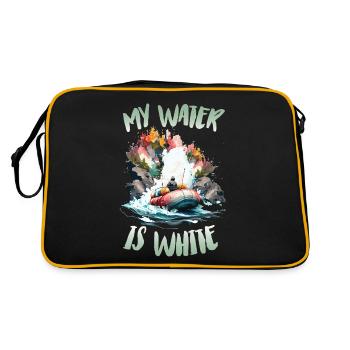 River Rafting - Retro Bag - black/gold - Back