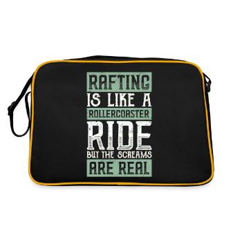 River Rafting - Retro Bag - black/gold - Back