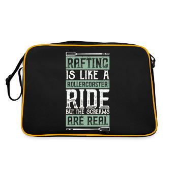 River Rafting - Retro Bag - black/gold - Back