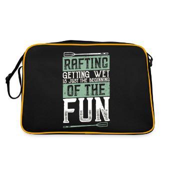 River Rafting - Retro Bag - black/gold - Back