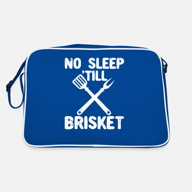 Pas de sommeil jusqu’à Brisket Pitmaster BBQ Love Sac Retro
