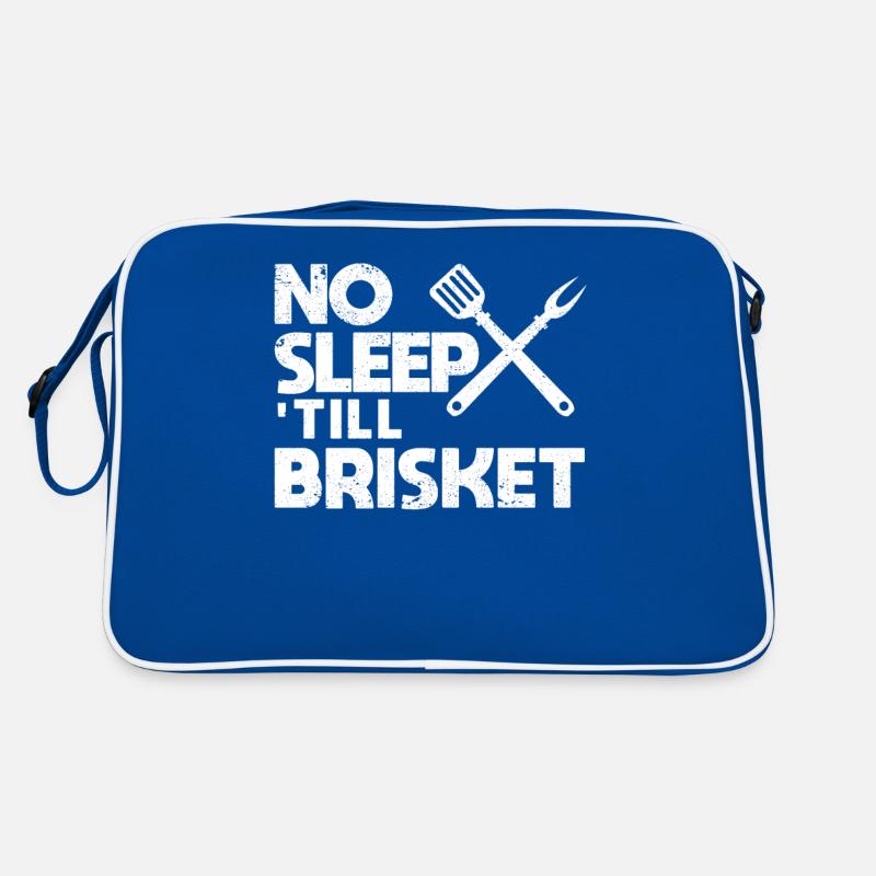 Pas de sommeil jusqu’à Brisket Pitmaster BBQ Love Sac Retro