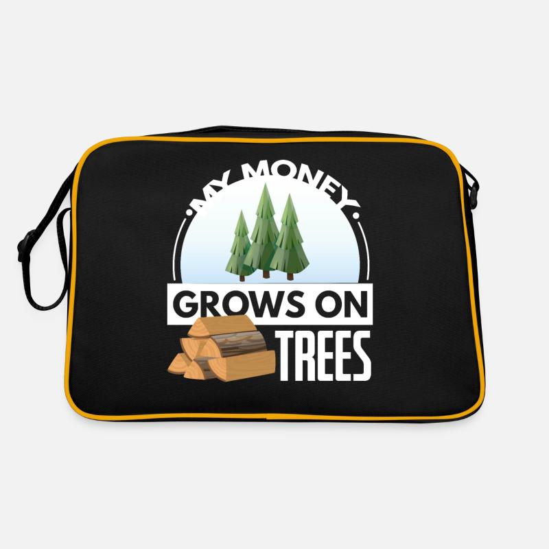 My Money Grows On Trees Retro Tasche