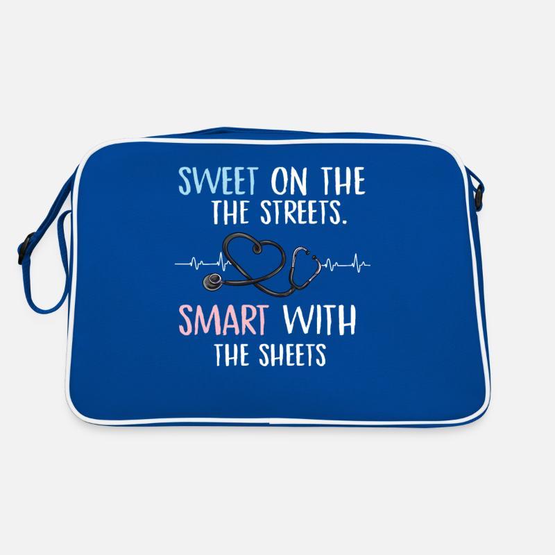 sweet on the streets smart with the sheets Design Retro Tasche