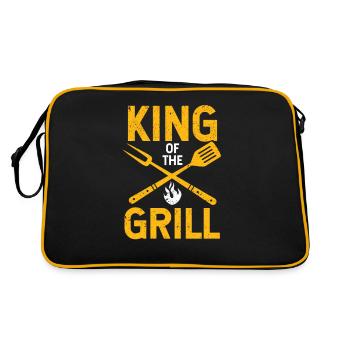 King of Grill Fun Grilling Master Chef Chef - Retro Bag - black/gold - Back
