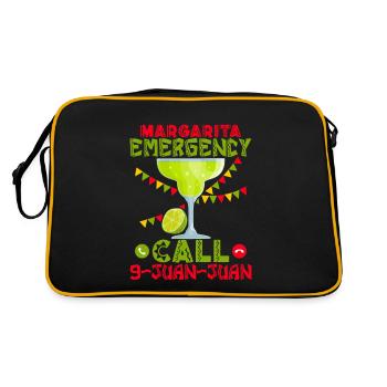 Margarita Emergency Call 9-Juan-Juan Party Cinco D - Retro Bag - black/gold - Back