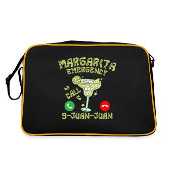 Margarita Emergency Call 9-Juan-Juan Cinco De Mayo - Retro Bag - black/gold - Back