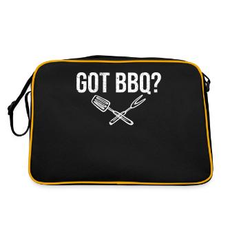 Got BBQ Smoker Grilling Garden Party Grill Barbecue - Sac Retro - noir/or - Dos