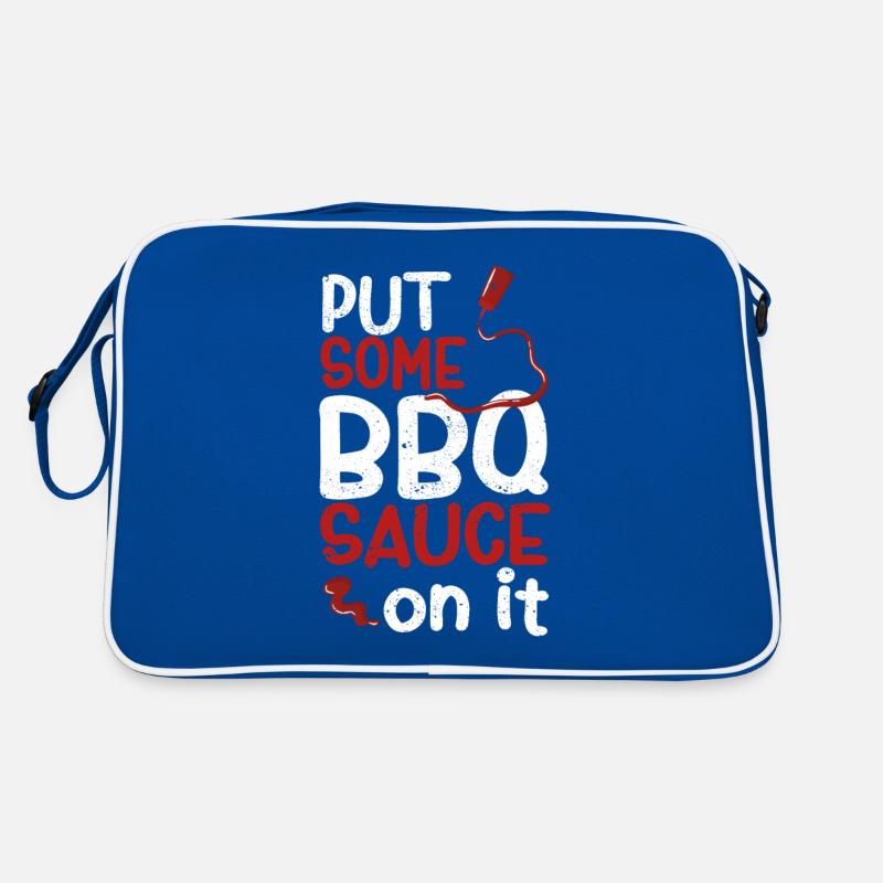 Apply BBQ Sauce Barbecue Grilling Meat Smoker Retro Bag