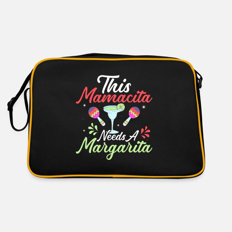 This Mamacita Needs A Margarita Party Cinco De May Retro Tasche