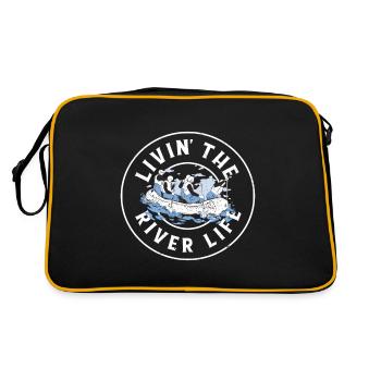 River Rafting - Retro Bag - black/gold - Back