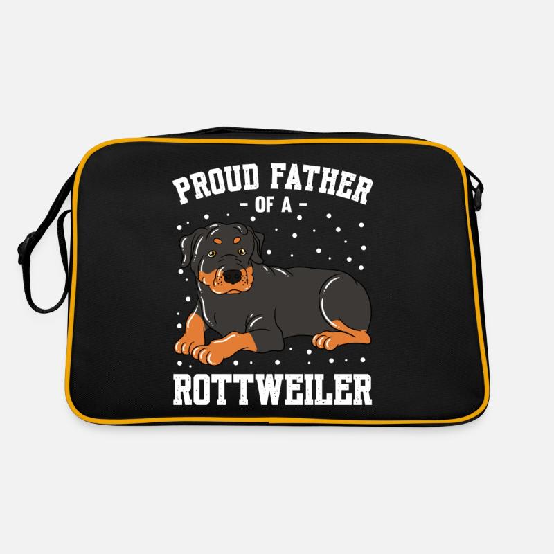 Fier père d’un Rottweiler Sac Retro