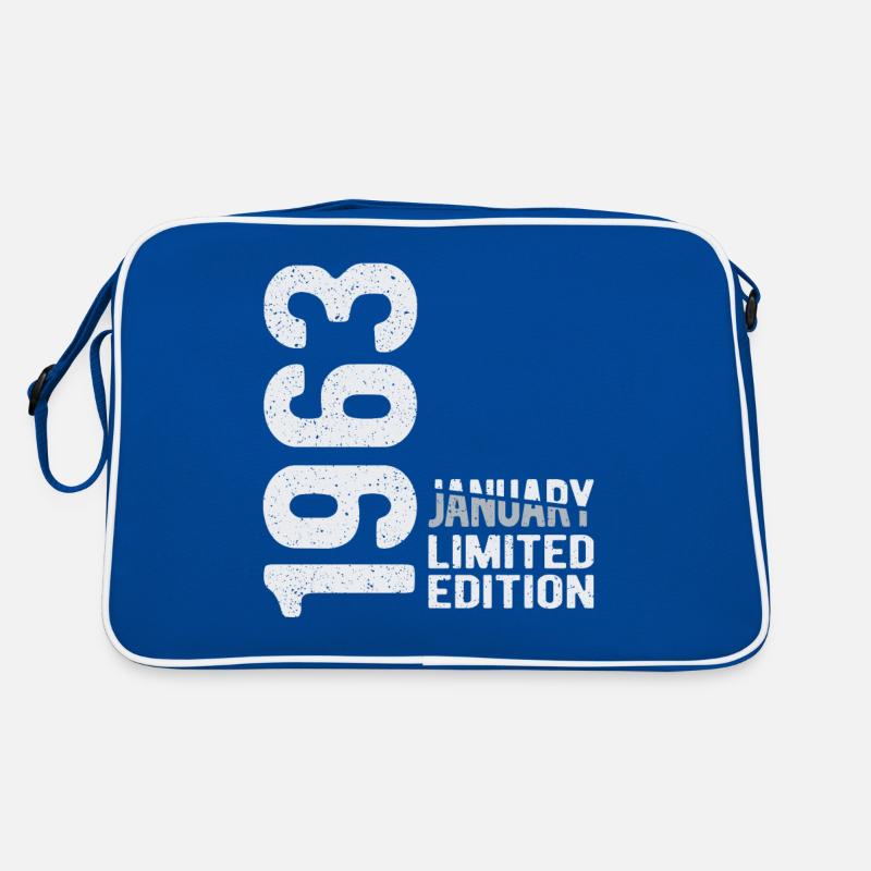 Janvier 1963 édition limitée Année de naissance Sac Retro