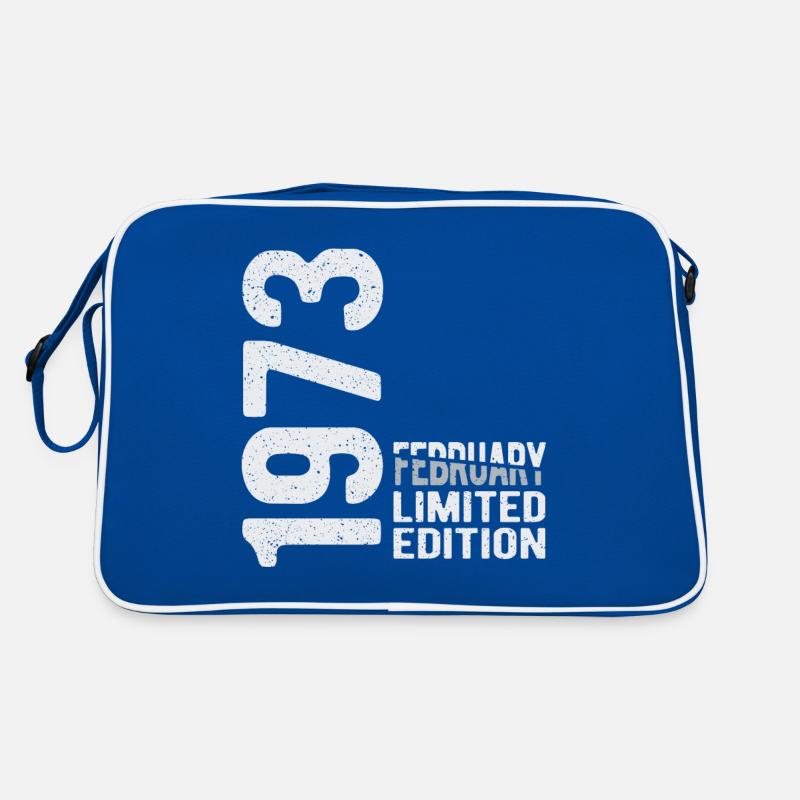 Février 1973 édition limitée Année de naissance Sac Retro