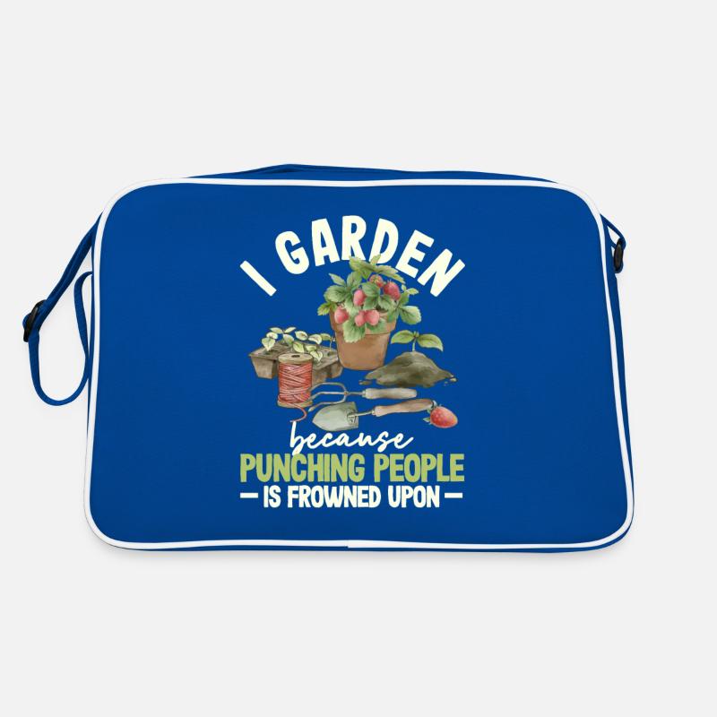 Je jardine parce que c’est mal vu, les gens Sac Retro