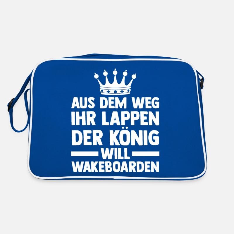 Wakeboarder Wakeboard Wakeboarding Retro Tasche