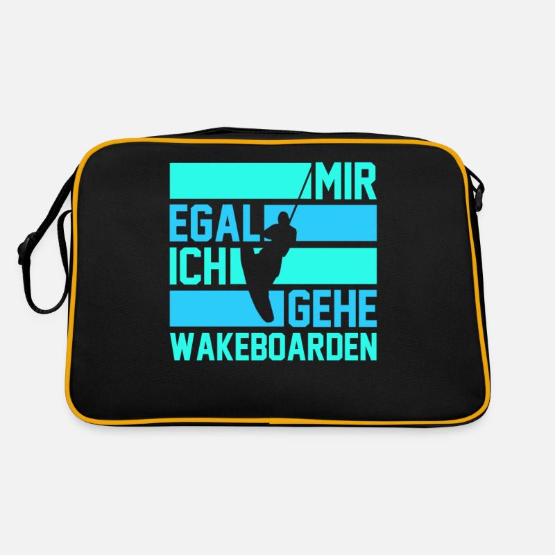 Wakeboarder Wakeboard Wakeboarding Retro Tasche