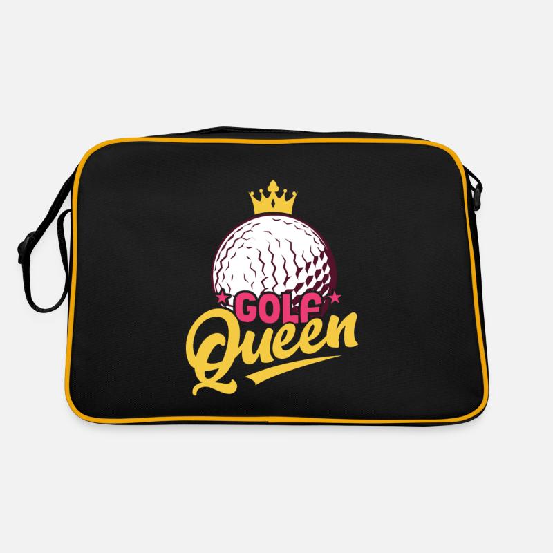 Golf Queen Golfing Par Tee Retro Tasche