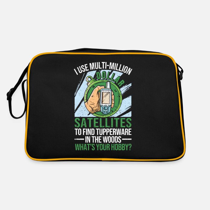 J’utilise des satellites de plusieurs millions de dollars Sac Retro