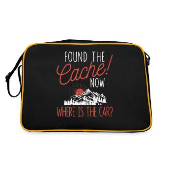 Found the cache, where is the car? Jollier - Retro Bag - black/gold - Back
